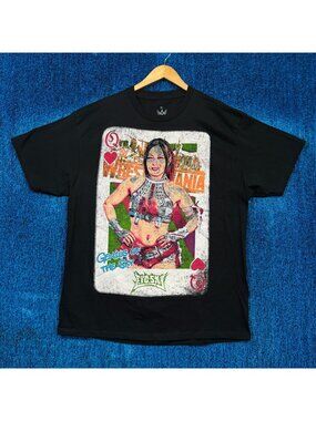 WWE Legends Iyo Sky Graphic T-Shirt Size Extra Large